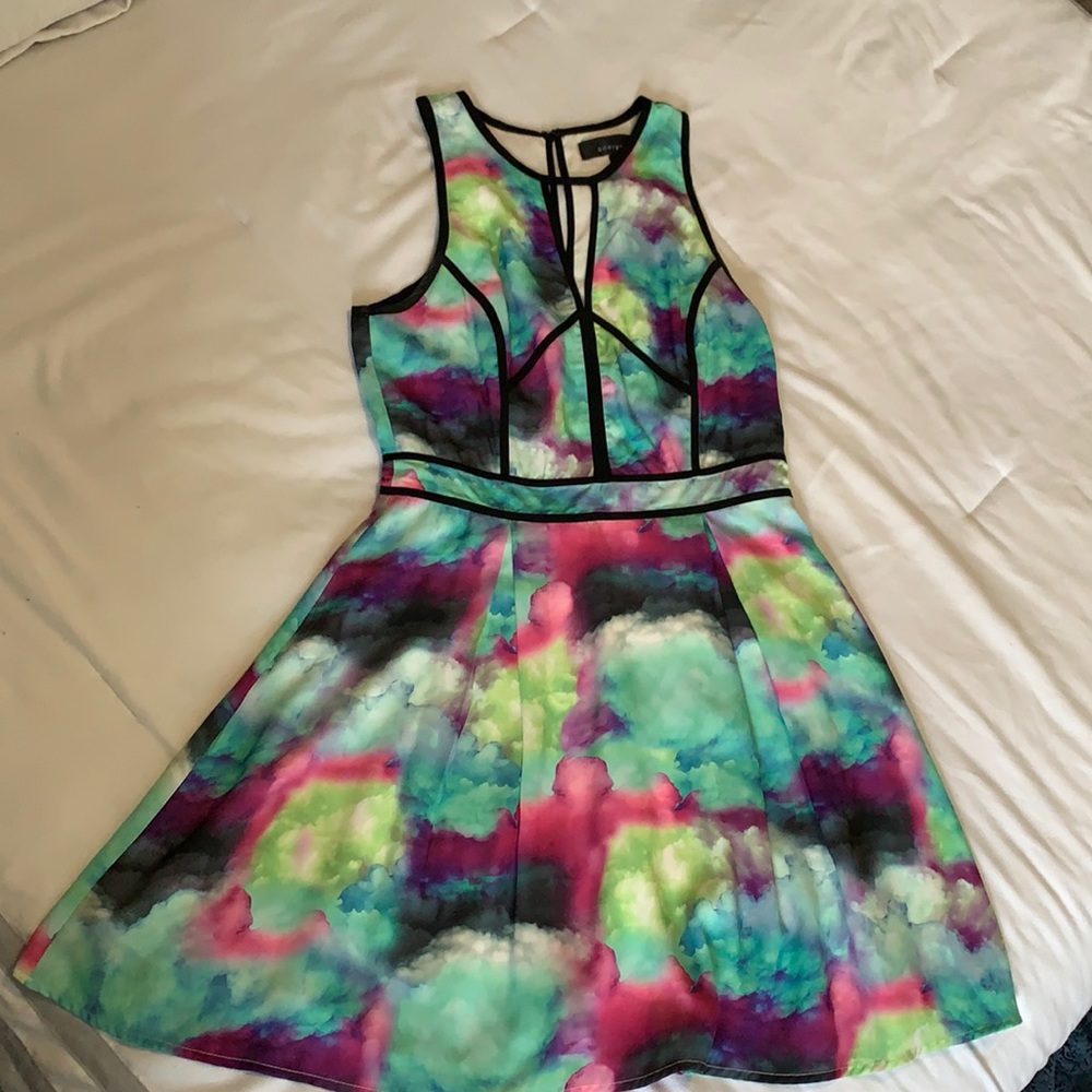 Adelyn Rae multicolored cocktail dress